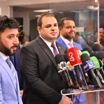 12 Em coletiva aCC80 imprensa na Aleam presidente reeleito Roberto Cidade fala de planos para a nova legislatura