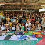Prefeitura estimula literatura indigena em comunidade Kokama na area rural de Manaus