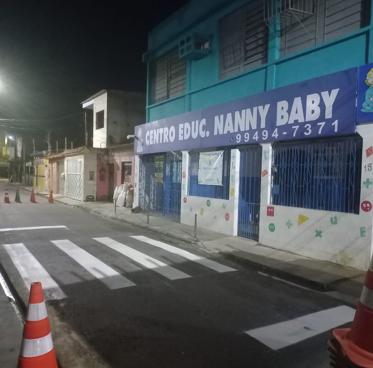 Prefeitura implanta faixas de pedestres para garantir travessia segura em frente as escolas da comunidade Ouro Verde e1676662183889