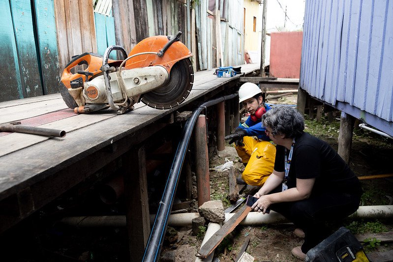 Comitivas da CGU e do PNUD vem a Manaus conhecer os beneficios da Tarifa Social Manauara e projeto de saneamento exclusivo para areas vulneraveis