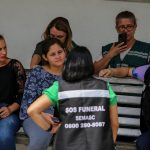 Vitimas fatais de deslizamento no Jorge Teixeira sao atendidas pelo SOS Funeral da prefeitura
