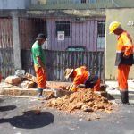 Prefeitura de Manaus trabalha em mais uma obra de recuperacao de drenagem profunda no bairro Presidente Vargas 3