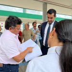 03 Dep. SineCC81sio Campos e Defensor PuCC81blico Geral Ricardo Paiva fazem vistoria na RodoviaCC81ria de Manaus e no T6