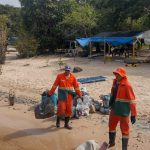 Limpeza na praia da Lua 1
