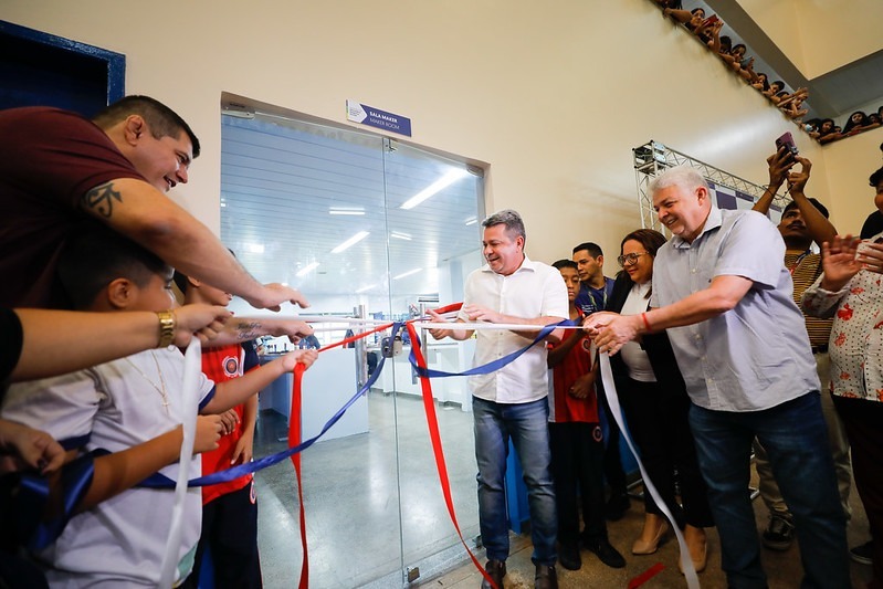 Espaco Maker Ceti Gilberto Mestrinho inauguracao Foto Alex Pazuello