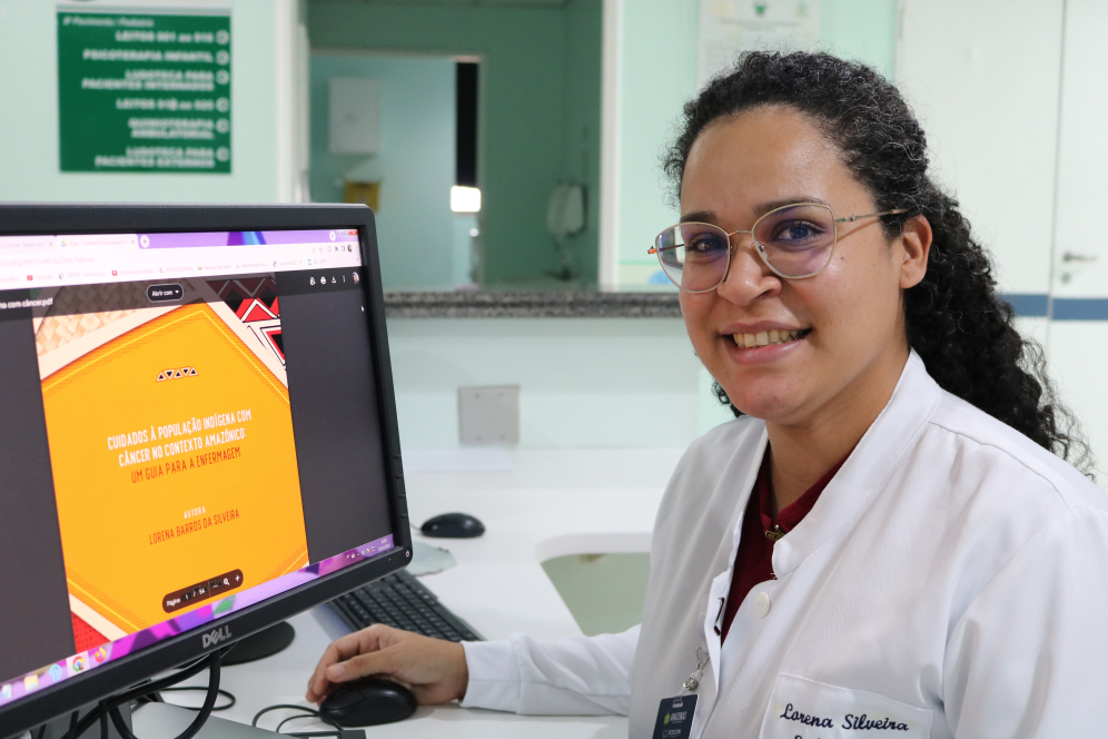 Enfermeira da FCecon cria guia interativo sobre saúde indígena e o tratamento do câncer Portal Informe Digital FCecon guia FOTO Lais Pompeu FCecon 1