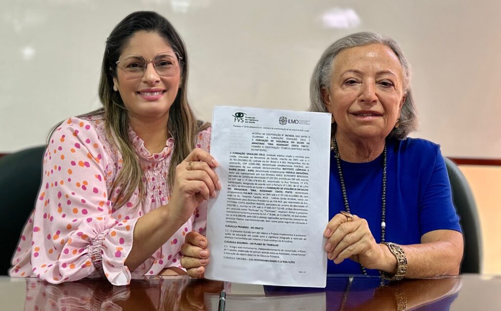 Pesquisa científica: FVS-RCP institui Comitê Técnico Científico para fortalecer estudos em Vigilância em Saúde Portal Informe Digital FVS RCP Acordo de Cooperacao Tecnica Parceria Fiocruz Amazonia FOTO Anne Karoline Alves FVS RCP 1024x635 1