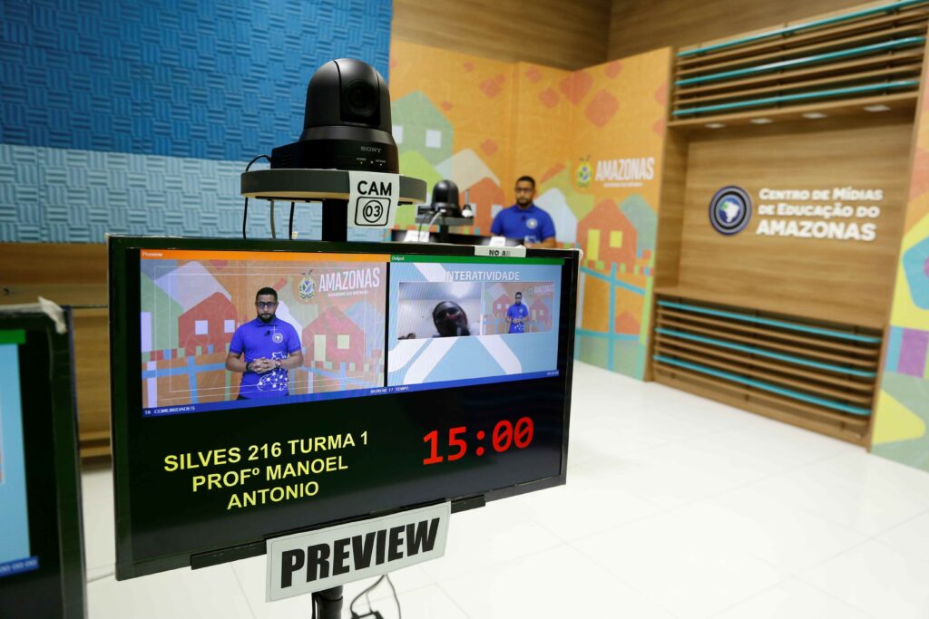 Secretaria de Educação recebe prêmio nacional do Google pelos conteúdos produzidos via Centro de Mídias Portal Informe Digital Studio Cemeam Foto Euzivaldo Queiroz SeducAM 25 1024x683 1