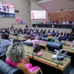 01 Assembleia Legislativa realiza SessaCC83o Especial em homenagem aos nove anos do programa Ronda Maria da Penha