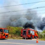 Ocorre770 ncia de ince770 ndio na capital Foto CBMAM 3 1 1