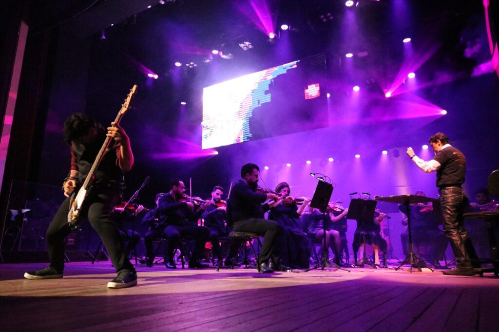 Em noite solidária, Governo do Amazonas une rock e música clássica no Teatro Amazonas Portal Informe Digital Cultura Rocka Madallena Antonio Lima 1024x682 1