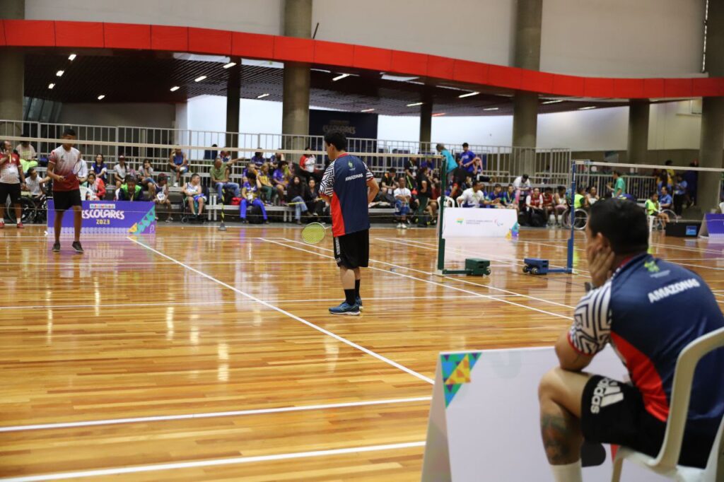 Amazonas conquista 17 medalhas e dois recordes escolares no primeiro dia das Paralimpíadas Escolares 2023 Portal Informe Digital Desporto Escolar Badminton Foto Eduardo Cavalcante 1024x682 1