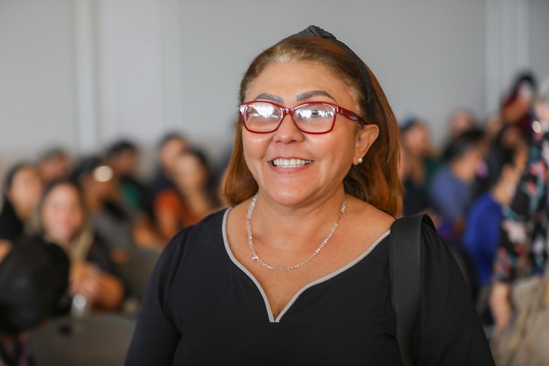Enfermeiros comemoraram contratação direta pelo Estado e deixam de ser terceirizados Portal Informe Digital Enfermeiros comemoraram contratacao direta pelo Estado Presidente do Sindicato do Trabalhadores de Saude do Amazonas Graciete Mouzinho Foto Alex Pazuello Secom