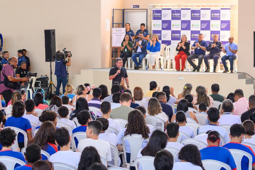 Entrega quadra poliesportiva Cidade Nova 04 Foto Ricardo Machado SGVG