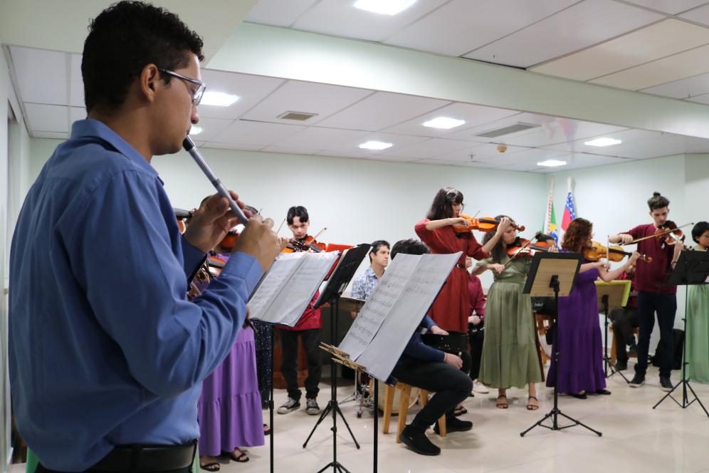FCecon recebe concerto realizado por professores e alunos da UEA Portal Informe Digital FCecon concerto UEA FOTO Lais Pompeu FCecon