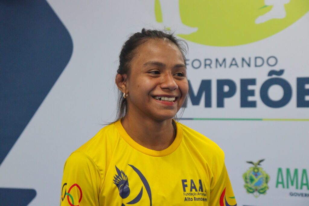 Atleta amazonense garante vaga para Seleção Pré-Olímpica de Wrestling Portal Informe Digital SEDEL Atleta e destaque no wrestling FOTO Solange Rocha Sedel 1024x682 1