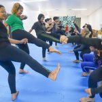 SEDEL Curso de Defsa pessoal incentivando mulheres no esporte FOTO Julcemar Alves 1 1024x682 1