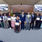 Aleam realiza Sessao Especial em homenagem ao Dia Estadual da FJU por iniciativa do deputado Joao Luiz Foto Mauro Smith HS1iIh