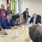 Cristiano DAngelo participa de entrega do relatorio anual da Sefaz 2023 a Aleam Foto Ney Oliveira V9AuTo