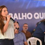 Debora Menezes participa de entrega de veiculos e equipamentos para seguranca publica Foto Daniel Nogueira XFJdot