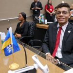 Roberto Cidade enaltece importancia do Parlamento Jovem durante posse da 16a Legislatura do programa do Parlamento Estadual Foto Herick Pereira ioa75u