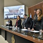 Presidente Roberto Cidade comanda votacao que aprovou diretrizes do PLDO 2025 Foto Rodrigo Brelaz ymSYZH