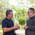 Tadeu de Souza e Everton Rabelo Reunao EMBRAPA 01 Foto Ricardo Machado SGVG 1024x682 1