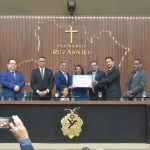 Aleam concede o Titulo de Cidada do Amazonas a pastora Rosylene Menezes por iniciativa do deputado Joao Luiz Foto Mauro Smith PwAxc6