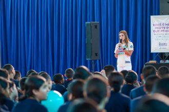 Nucleo de Protecao a Crianca e ao Adolescente da Aleam realiza palestras em municipios do interior do Amazonas Foto Daniel Nogueira o3SkbA