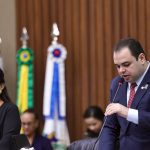 Roberto Cidade comanda votacao que apreciou 64 materias legislativas entre elas o PL que fortalece o turismo sustentavel no Amazonas Foto Herick Pereira UcWx0I
