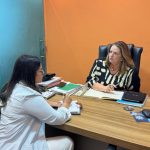 FVS RCP Boletim TPT Secretaria de Estado de Saude Nayara Maksoud e diretora presidente da FVS RCP Tatyana Amorim FOTO Anne Alves FVS RCP 1024x768 1