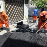 Prefeitura de Manaus realiza recuperacao asfaltica no bairro Aleixo e restaura mobilidade de vias 4