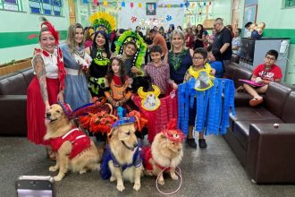 Estudantes da Educacao Especial da Prefeitura de Manaus participam do encerramento do projeto Animapet