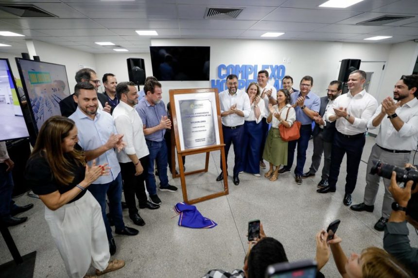 Governador Wilson Lima entrega novo pronto atendimento e servico de ressonancia 24 horas do Complexo Hospitalar Sul 1 fotos Alex Pazuello e Diego Peres Secom 1024x682 1