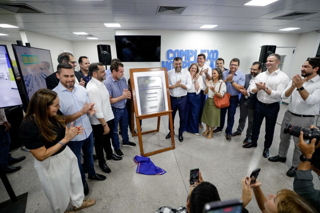 Governador Wilson Lima entrega novo pronto atendimento e servico de ressonancia 24 horas do Complexo Hospitalar Sul 1 fotos Alex Pazuello e Diego Peres Secom 1024x682 1