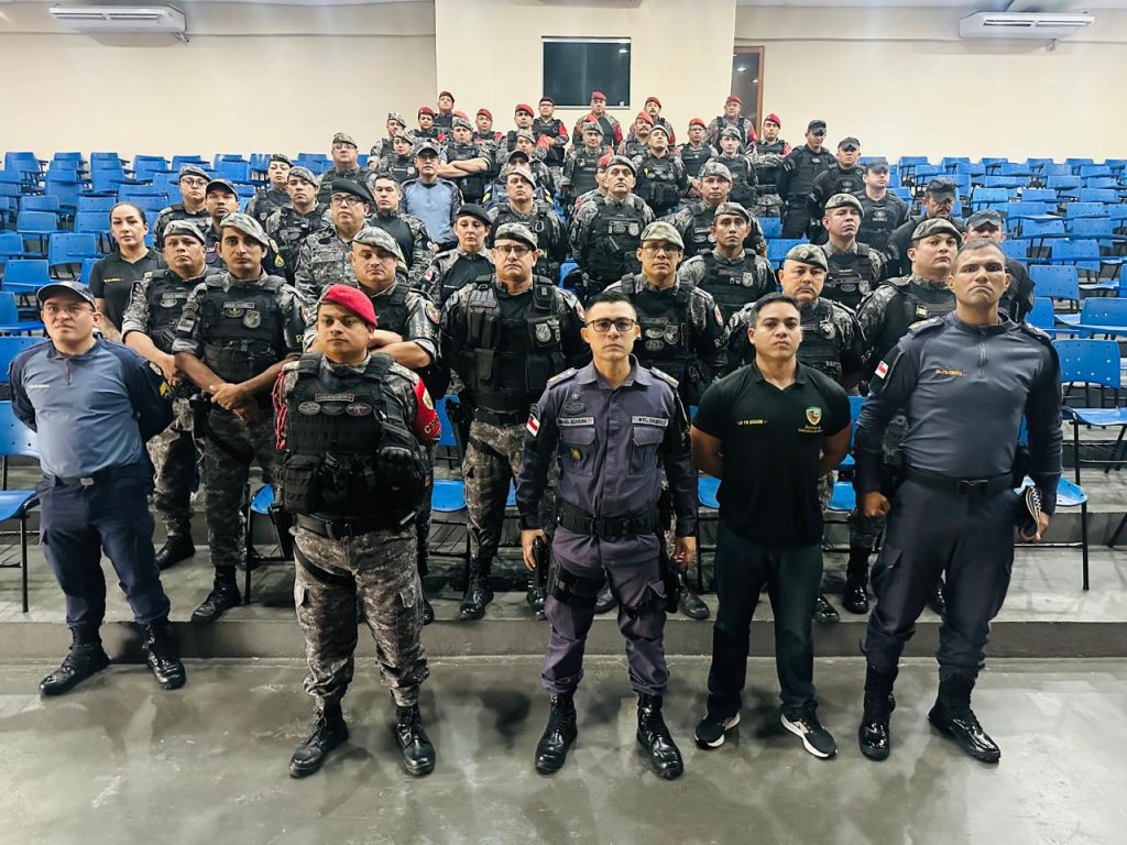 Festival de Parintins 2025: Polícia Militar do Amazonas realiza instrução de nivelamento para efetivo que vai atuar no evento Portal Informe Digital PMAM INSTRUCAO DE NIVELAMENTE PARA A OPERACAO PARINTINS 2025 FOTO ISRAEL AMORIM PMAM 1024x768 1