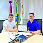 Prefeito David Almeida recebe certificado do Governo Federal pelo programa Meu Municipio pelos ODS