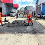 Prefeitura de Manaus da continuidade aos servicos do Mutirao no Bairro no conjunto Mutirao 4