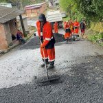 Prefeitura de Manaus reforca pavimentacao no bairro Colonia Antonio Aleixo