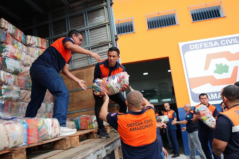 Governo do Amazonas divulga boletim sobre a cheia no estado, nesta terça Portal Informe Digital Secom Boletim da Cheia Foto Arthur Castro Secom