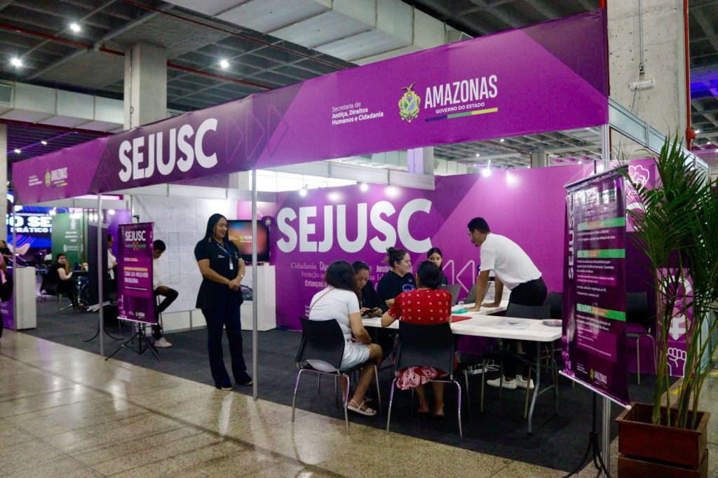 Sejusc oferece serviços psicossociais e jurídicos para o público feminino na 3ª ExpoMulher Portal Informe Digital Sejusc Servicos estao sendo ofertados na ExpoMulher Fotos Lincoln Ferreira 4 1024x682 1