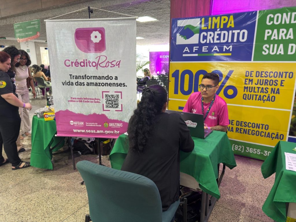 Seas oferece atendimento do Crédito Rosa na terceira edição da Expo Mulher OAB-AM Portal Informe Digital WhatsApp Image 2025 06 13 at 150546 2 1024x768 1