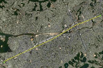 CIGAS Mapa com indicativo do trajeto da obra da Cigas a partir da Avenida Grande Circular Credito Divulgacao Cigas 1024x724 1