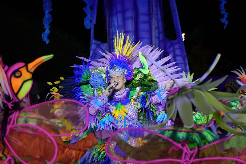 Batalha dos bois-bumbás marca a última noite do 67º Festival Folclórico do Amazonas Portal Informe Digital Cultura FFAM boi bumba foto Aguilar Abecassis Secretaria de Estado de Cultura e Economia Criativa 12