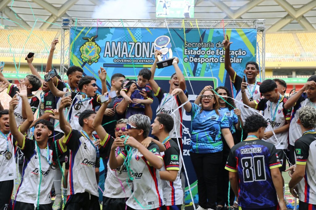 Disputas na Arena da Amazônia marcam o encerramento da 46ª edição do JEAs Portal Informe Digital Desporto Escolar Final do JEAs 2025 foto Euzilvado Queiroz 4 1024x682 1