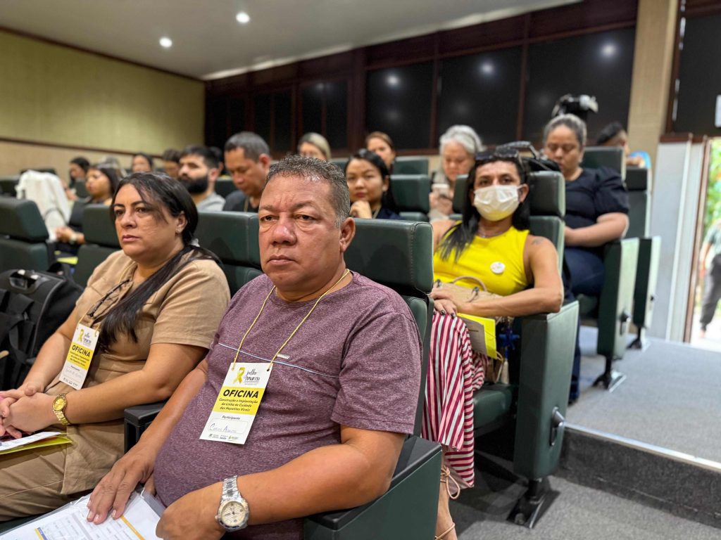 Julho Amarelo: Amazonas prepara municípios para atendimento mais rápido a pessoas com hepatites virais Portal Informe Digital FVS RCP Oficina Hepatites Virais FOTO Leticia Araujo FVS RCP 5 1024x768 1