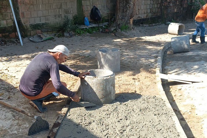 Prefeitura urbaniza área degradada no Santa Etelvina 3 Infraestrutura 3 1 Portal Informe Digital