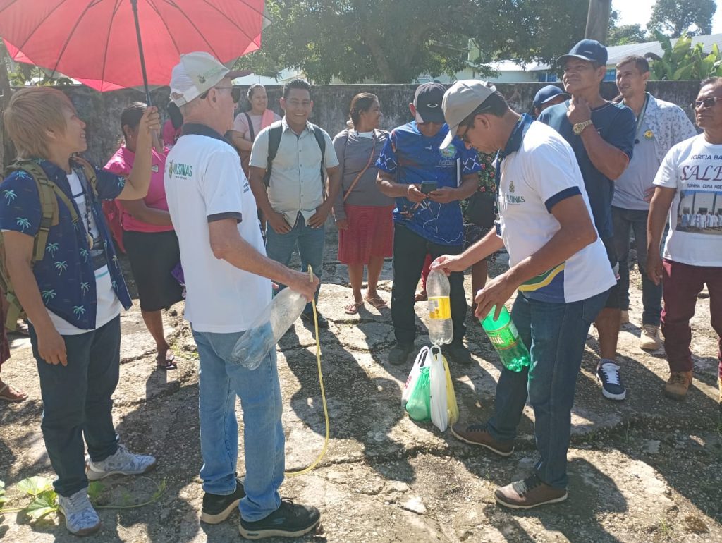 Horta caseira e cultura da melancia: Sepror qualifica 53 produtores Tikuna em Amaturá Portal Informe Digital Sepror Amatura Cursos foto Divulgacao 3 1024x770 1