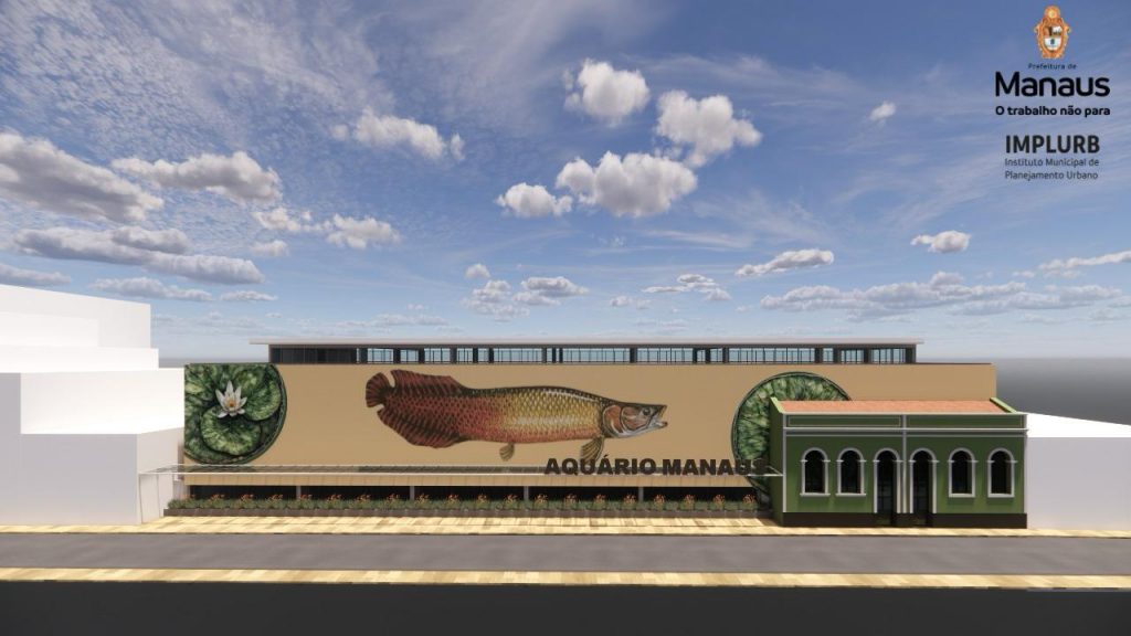 Manaus terá aquário municipal com peixes amazônicos e rooftop com vista para o rio Negro Portal Informe Digital WhatsApp Image 2025 07 18 at 181222 1 1024x576 1